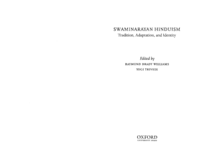 Thinking Through Akshardham and the Making of the Swaminarayan Self