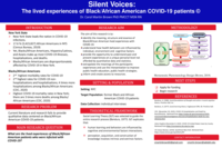 Silent Voices: The Lived Experiences of Black/African American COVID-19 Patients