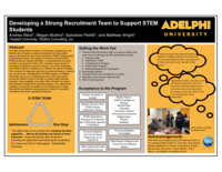 Developing a Strong Recruitment Team to Support STEM Students